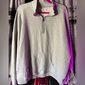 Aerie Light Gray sweatshirt